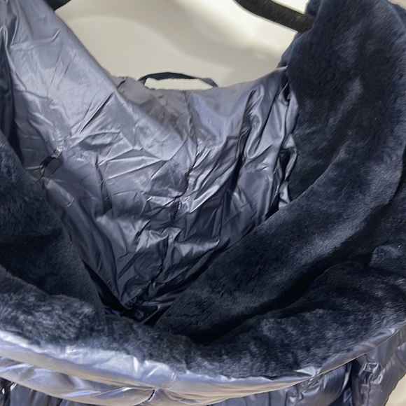 Gently worn Dawn Levy Lexie style with Hoodie Medium Blue - Picture 8 of 15